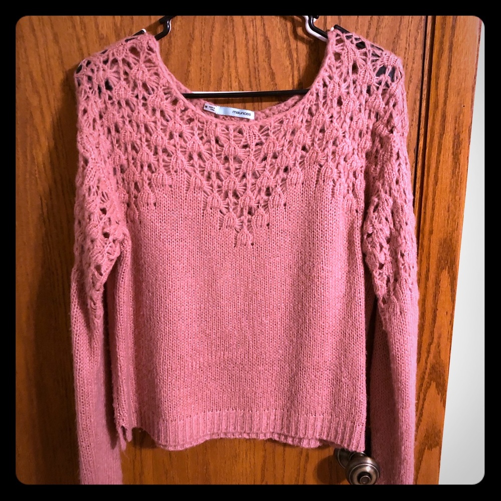 Maurice’s light pink gorgeous sweater. Barely used